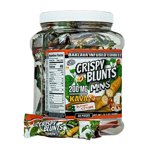 Crispy Blunts Minis - Kava - Bueno Cream (EACH)
