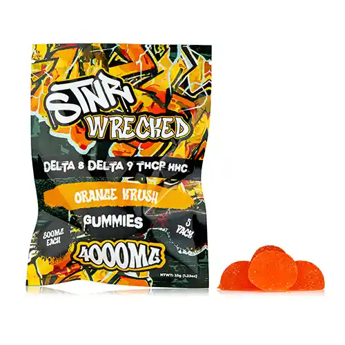 Orange Kush Wrecked Gummies 4000mg