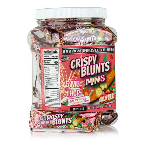 Crispy Blunts Minis - THCP - Strawberry Cheesecake (EACH)
